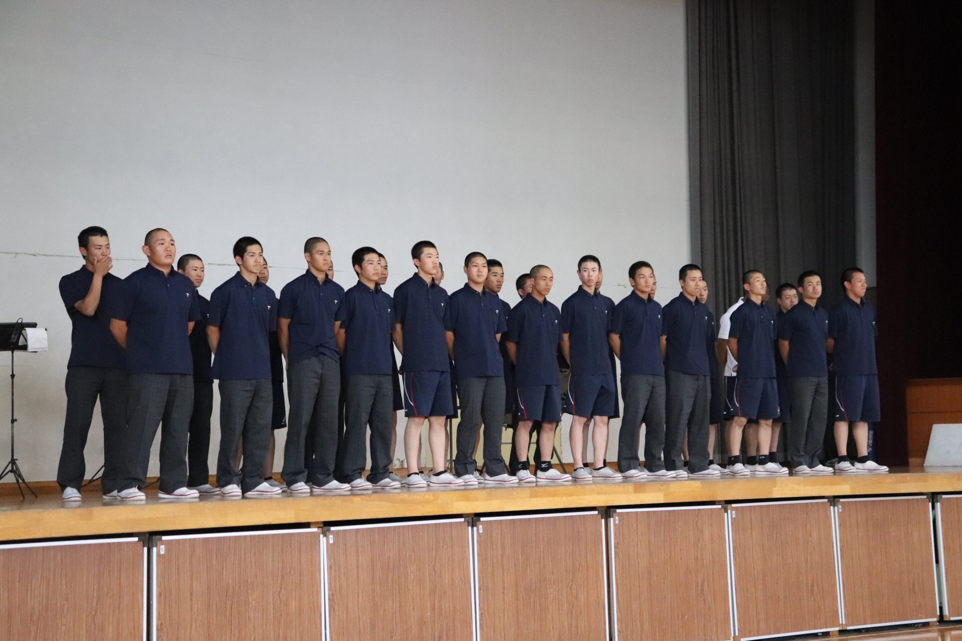 壮行会 応援練習 | 帝京第三高等学校