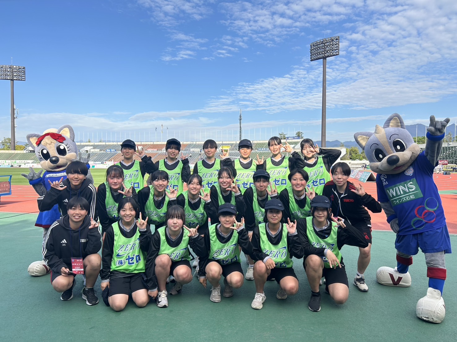 山梨県女子サッカーリーグ開幕 | 帝京第三高等学校