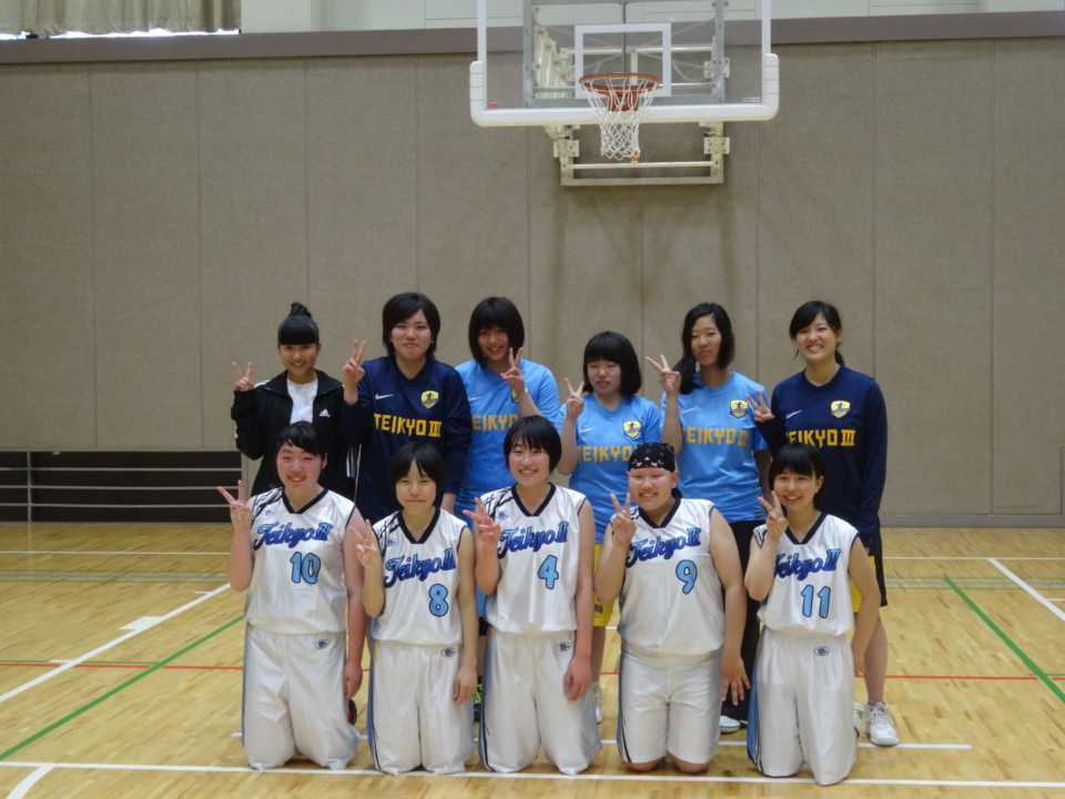 山梨県高校総体 女子バスケットボール部 帝京第三高等学校