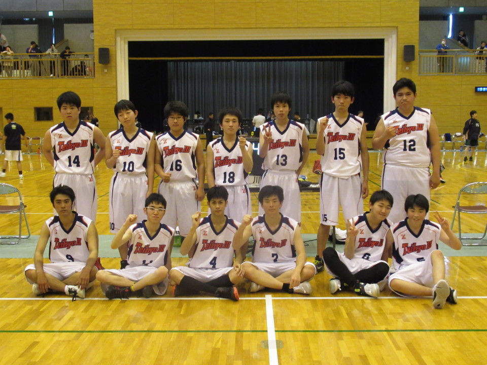 山梨県高校総体 男子バスケットボール部 帝京第三高等学校